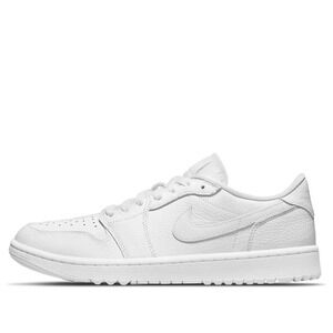Size 12 -  [NEW] Men's Air Jordan 1 Low Golf Shoes 'White' DD9315-101